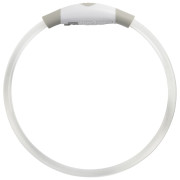 Svietiaci obojok pre psa Nite Ize NiteHowl Mini LED biela Disc-O Select