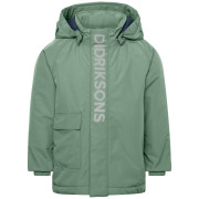 Detská zimná bunda Didriksons Talvi Kids Jkt 2 Dark Moss tmavozelená Dark Moss
