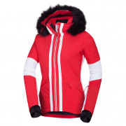Dámska lyžiarska bunda Northfinder Zella červená/biela