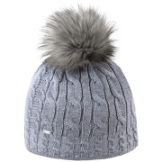 Pletená merino čiapka Kama A121 sivá Grey
