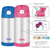 Detská termoska Thermos Funtainer Motýl