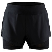 Dámske kraťasy Craft Adv Essence 2V1 čierna Black