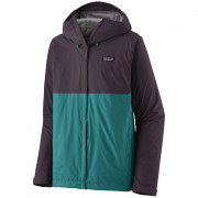 Pánska bunda Patagonia Torrentshell 3L Jacket modrá/fialová