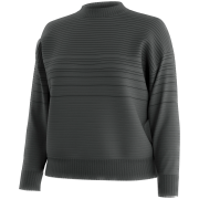 Dámsky sveter Smartwool Women's Summit Crew Sweater sivá Charcoal