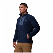 Pánska mikina Columbia Sequoia Grove™ Full Zip Fleece tmavomodrá Collegiate Navy, Dark Mtn