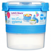 Box na potraviny Sistema Round Lunch Stack TO GO 965ml