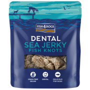 Maškrty pre psov Fish4Dogs Dental Sea Jerky Fish Knots 100g