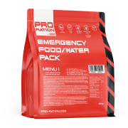 Hlavné jedlo Adventure Menu Emergency food/water pack, Menu I červená red