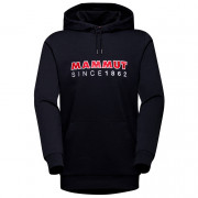 Pánska mikina Mammut Mammut ML Hoody Men Logo čierna black-spicy
