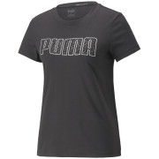 Dámske tričko Puma Stardust Crystalline Short Sleeve Tee čierna black