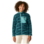 Detská funkčná mikina Regatta Junior Frankie Warm Fleece Mediterranea Zebra