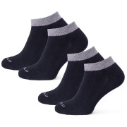 Ponožky Zulu Everyday 100M 2-pack čierna/sivá Black/Grey