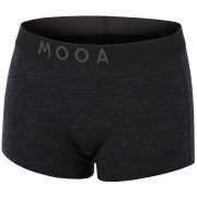 Dámske boxerky MOOA MerinoSilk 160 čierna black melange