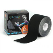 Tejpovacia páska BronVit Sport Kinesio Tape classic 5 cm x 6m čierna