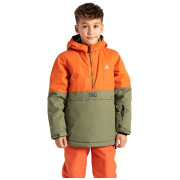 Detská zimná bunda Dare 2b Freehand Jacket zelená/oranžová OrRt/OlvnGrn