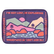 Podložka na sedenie LifeVenture Sit Mat fialová Mountain