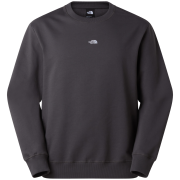 Mikina The North Face U Essential Light Relaxed Crew čierna ANTHRACITE GREY