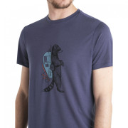 Pánske funkčné tričko Icebreaker Men Merino Core SS Tee Waschbar Wandering