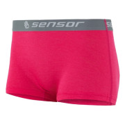 Nohavičky Sensor Merino Active ružová Magenta