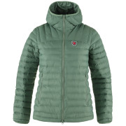 Dámska zimná bunda Fjällräven Expedition Lätt Hoodie svetlozelená Patina Green