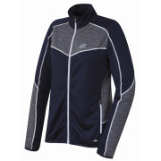 Dámska mikina Hannah Victoria modrá/sivá NightSky/LightGrayMel