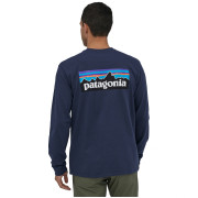 Pánske tričko Patagonia P-6 Logo Responsibili Tee LS