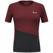 Dámske tričko Salewa Puez Sporty Dry W T-Shirt červená 1571 - syrah/0910