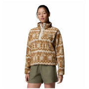 Dámska mikina Columbia Helvetia™ II Printed Cropped Half Snap