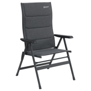 Stolička Outwell Clements XL čierna/sivá Black & Grey