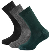 Ponožky Devold Daily Medium Sock 3PK zelená WOODS MIX