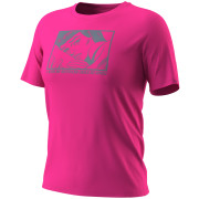 Dámske tričko Dynafit Graphic Co T-Shirt W ružová 6551 - flamingo/BOYFRIEND