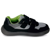 Dětské celoroční barefoot boty Bugga Safi Black čierna černá