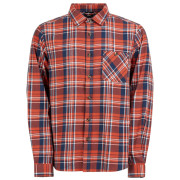 Pánska košeľa Fundango Harris Shirt červená blood