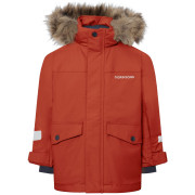 Detská zimná bunda Didriksons Bjärven Kids Parka 5 Rust oranžová Rust