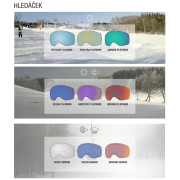 Damské lyžiarske okuliare Relax Sierra HTG61A