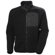 Pánska funkčná mikina Helly Hansen Panorama Pile Block Jacket čierna 991 Black