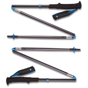 Trekové palice Black Diamond Distance Z Poles čierna/modrá Pewter