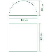 Prístrešok Coleman Fastpitch Shelter XL