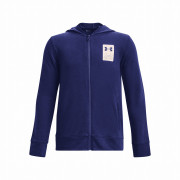 Detská mikina Under Armour Rival Terry FZ Hoodie modrá Blue