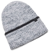 Dámska čiapka Under Armour W Halftime Cozy Beanie sivá Anthracite / White / Anthracite