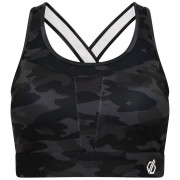 Športová podprsenka Dare 2b Mantra Bra čierna/sivá Black Camo