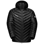 Pánska páperová bunda Mammut Broad Peak IN Hooded Jacket Men čierna black