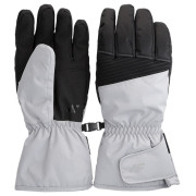 Lyžiarske rukavice 4F Gloves Fnk M150 sivá/čierna COLD LIGHT GREY