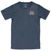 Detské tričko Devold Active "Devold Legacy" Tee Jr tmavomodrá NIGHT