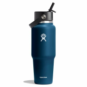 Termofľaša Hydro Flask Wide Flex Straw Travel Bottle 32 Oz čierna/modrá INDIGO