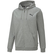 Pánska mikina Puma ESS Small Logo FZ Hoodie TR sivá gray