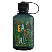 Fľaša Nalgene Narrow Mouth Wild Expressions 500 ml zelená Jade 'Learn 2 Grow'