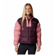 Dámsky kabát Columbia Pike Lake II Cropped Jacket fialová Moonvista