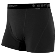 Pánske trenky Sensor Merino Active čierna Black
