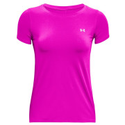 Dámske funkčné tričko Under Armour HG Armour SS ružová MeteorPink//MetallicSilver